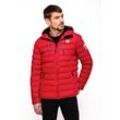 Winterjacke STONE HARBOUR "Zaharoo" Gr. S (48), rot Herren Jacken Wasserdichte, gesteppte Regenjacke für den Winter