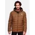 Winterjacke STONE HARBOUR "Zaharoo" Gr. XXXL (58), braun (bronzed) Herren Jacken Winterjacken Wasserdichte, gesteppte Regenjacke für den Winter