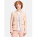 Cartoon Blazer-Jacke Damen Baumwolle gemustert, mehrfarbig