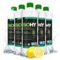 BiOHY Bodenreiniger für Wischroboter, Bio Reiniger, Bodenwischpflege, Nicht schäumender Bodenreiniger 6er Pack (6 x 1 Liter Flasche)