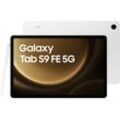 SAMSUNG Tablet "Galaxy Tab S9 FE 5G" Tablets/E-Book Reader AI-Funktionen silberfarben (silber)