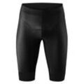 Fahrradhose GONSO "SQlab GO M", Herren, Gr. L, Normalgrößen, schwarz, 80% Polyamid. 20% Elastan, Hosen, Herren Radhose mit Sitzpolster, kurze moderne Radlerhose, Tight Fit