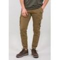 Cargohose ALPHA INDUSTRIES "Alpha Industries Men - Pants Combat Pant LW" Gr. 30, Normalgrößen, grün (khaki) Herren Hosen