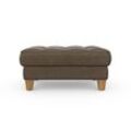 Stauraumhocker SIT & MORE "Westham", braun (coffee), B:101cm H:47cm T:66cm, 100% Polyester, Hocker, wahlewise mit/ohne Federkern