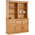 Buffet HOME AFFAIRE "Selma" Schränke beige (natur gebeizt, gewachst) Breite 145 cm