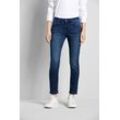 5-Pocket-Jeans BUGATTI Gr. L40, Langgrößen, blau (dunkelblau) Damen Jeans mit Flexcity-Stretch