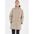 Parka WHISTLER "Siberia" Gr. 36, beige (hellbeige), Damen, 100% Polyester, unifarben, Jacken, in wind- und wasserdichter Qualität