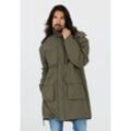 Parka WHISTLER "Mombay" Gr. L, grün, Herren, 100% Polyester, unifarben, Jacken, mit wasserabweisender und langlebiger DWR-Membran