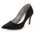 Pumps LASCANA Gr. 36, schwarz Damen Schuhe Pumps Classic High Heel, Halbschuh in spitzer Form und modischem Look