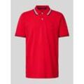 Regular Fit Poloshirt mit Kontraststreifen