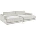 Loungesofa 3C CANDY "Enisa, B/T/H: 290/170/85 cm" Sofas Gr. B/H/T: 290 cm x 85 cm x 170 cm, Cord, grau (hellgrau) Lounge-Sofa Lounge-Gartenmöbel Zeitloses und stylisches Loungemöbel, Mega-Sofa, Big-Sofa XXL