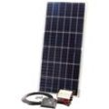 Solarmodul SUNSET "Einsteiger-Stomset 45 Watt, 230 V", schwarz (baumarkt), Solarmodule, für den Freizeitbereich