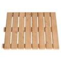 BM MASSIVHOLZ Holzfliesen Hartbodenbeläge Lärche, 50x50 cm, 20m² Gr. 80 St., beige (natur)