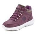 Sneaker LASCANA Gr. 37, lila (violett) Damen Schuhe mit leichter Sohle, Outdoorschuhe,Freizeitschuhe,Trekking Boots, VEGAN