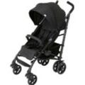 Sportbuggy CHICCO "Lite Way4, Jet Black" schwarz (jet black) Baby Kinderwagen Kinderbuggys mit Aluminium-Rahmen