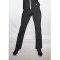 Thermohose LASCANA ACTIVE Gr. XS (32/34), N-Gr, schwarz Damen Hosen mit reflektierenden Details