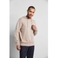 Kapuzenpullover BUGATTI Gr. XXL, beige Herren Pullover Feinstrickpullover mit Kaschmiranteil