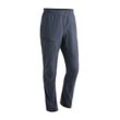 Funktionshose MAIER SPORTS "Fortunit M" Gr. 48, Normalgrößen, blau (graublau), Herren, 100% Polyester, Hosen, Herren Wanderhose, leichte atmungsaktive Outdoorhose, Trekking-Hose