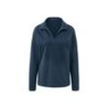 Lounge-Sweatshirt - Dunkelblau - Gr.: S