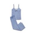 7/8-Pyjama - Hellblau - Gr.: 36