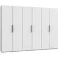 Kleiderschrank WIMEX "Level by fresh to go", weiß, B:300cm H:216cm T:58cm, Schränke, ohne Schubladen