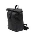 Cityrucksack NATIONAL GEOGRAPHIC "Waterproof", Gr. B: 26cm, schwarz, Kunstfaser, sportlich, Rucksäcke, mit wasserdichtem Reißverschluss