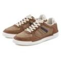 Sneaker AUTHENTIC LE JOGGER Gr. 40, braun (camelfarben) Herren Schuhe mit Farb- & Materialmix, Schnürhalbschuhe, Freizeitschuhe, VEGAN