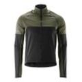 Fahrradjacke GONSO "CANOSIO" Gr. L, grün (olivgrün) Herren, Jacken Radjacke mit hohem Wärmeisolationsvermögen - 100% winddicht und atmungsaktiv .