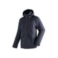 Funktionsjacke MAIER SPORTS "Wambra M" Gr. 54, blau (dunkelblau) Herren Jacken Outdoor-Funktionsjacke mit großer Netztasche für die Kapuze