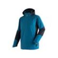 3-in-1-Funktionsjacke MAIER SPORTS "Ribut M", Herren, Gr. 56, blau (nachtblau), Außenjacke: 100% Polyester / Innenjacke: 100% Polyamid, Jacken, funktionale Doppel-Jacke für Wanderungen und Ausflüge