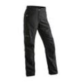 Regenhose MAIER SPORTS "Raindrop L" Gr. 23, Kurzgrößen, schwarz Damen Hosen Outdoorhose, wasserdicht winddicht, auch als Überhose nutzbar