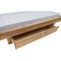 Bettschubkasten HOME AFFAIRE "Ultima", beige (fichte), B:141cm H:25cm T:67,5cm, Massivholz, Schubladen, Bettschubkasten Bettschublade, im 2er Set, passend zum Bett "Ultima"