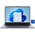 HUAWEI Notebook "MateBook D16 2024 Intel Core i9 16GB RAM 1TB SSD" Notebooks vorinstalliertes Windows 11 Home und Fingerabdrucksensor Gr. 16 GB RAM, grau (dunkelgrau) Laptops