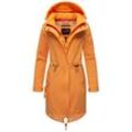 Softshelljacke MARIKOO "Mountain Presanella" Gr. L, orange (apricot sorbet) Damen Jacken mit einem Doppelkragen