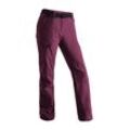 Funktionshose MAIER SPORTS "Lulaka" Gr. 34, Normalgrößen, pink (magenta) Damen Hosen Wanderhose, atmungsaktive Outdoor-Hose mit Roll up Funktion