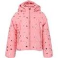 Steppjacke ZIGZAG "Candys" Gr. 104, rosa, Herren, 100% Polyester, bedruckt, Jacken, im wärmenden und trendigen Design