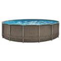 Elite Frame Pool Rattan-Style Ø 457 cm