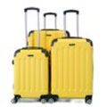 Reisekoffer Koffer 3 tlg Hartschale Trolley Set