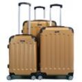 Reisekoffer Koffer 3 tlg Hartschale Trolley Set