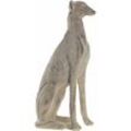 Harzfigur 48x23x78 Harz Greyhound mehrfarbige Farbmaterialfamilien -Figuren Dekoration Details