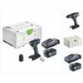 Festool - txs 18-Basic Akku Bohrschrauber 18 v 40 Nm Brushless + 1x Akku 5,0 Ah + Ladegerät + Systainer