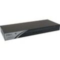 Uniclass kvm Switch 1U Rack Premium vga usb PS2 zu 4CPU 1KVM - Bematik