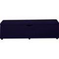 Hockerbank PLACES OF STYLE "Standard", blau, B:160cm H:42cm T:40cm, Struktur fein (100% Polyester) für Bett u00bbClassicou00ab, u00bbPiazzau00ab, u00bbPremiumu00ab und u00bbVegau00ab, Struktur (100% Polyester) für Bett u00bbCratou00ab und u00bbLucinau00ab, Struktur (60% Baumwolle, 40% Leinen) für Bett u00bbKissu00ab, Kunstleder für Bett u00bbNaturau00ab, Struktur (100% Polyester) für Bett u00bbNor