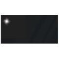Küchenrückwand ARTLAND "Uni schwarz glänzend" Spritzschutzwände Gr. B/H: 120 cm x 60 cm, schwarz Küchendekoration Alu Spritzschutz mit Klebeband, einfache Montage