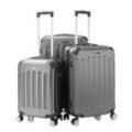 Reisekoffer Koffer 3 tlg Hartschale Trolley Set