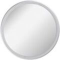 Badspiegel FACKELMANN "Mirrors", silber (silberfarben), B:60cm H:60cm T:2cm, Spiegel, Badspiegel Wandspiegel, LED