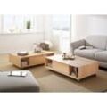 Couchtisch HOME AFFAIRE "Samu" Tische Gr. B/H/T: 110cm x 33cm x 70cm, braun (wildeiche) Breite 110 cm