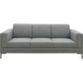 3-Sitzer "LOOKS VII", grau (salz, pfeffer), B:210cm H:82cm T:90cm, 100% Polyester, LOOKS BY WOLFGANG JOOP, Sofas, klare Linien, edles Design