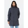 Parka WHISTLER "Expedition", Herren, Gr. L, grau (dunkelgrau), 100% Nylon, unifarben, casual, Langarm, Jacken, mit angenehm leichtem Polster