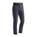 Funktionshose MAIER SPORTS "Torid slim" Gr. 24, Kurzgrößen, blau (dunkelblau) Herren Hosen Wanderhose, atmungsaktive Outdoor-Hose, 4 Taschen, Slim Fit